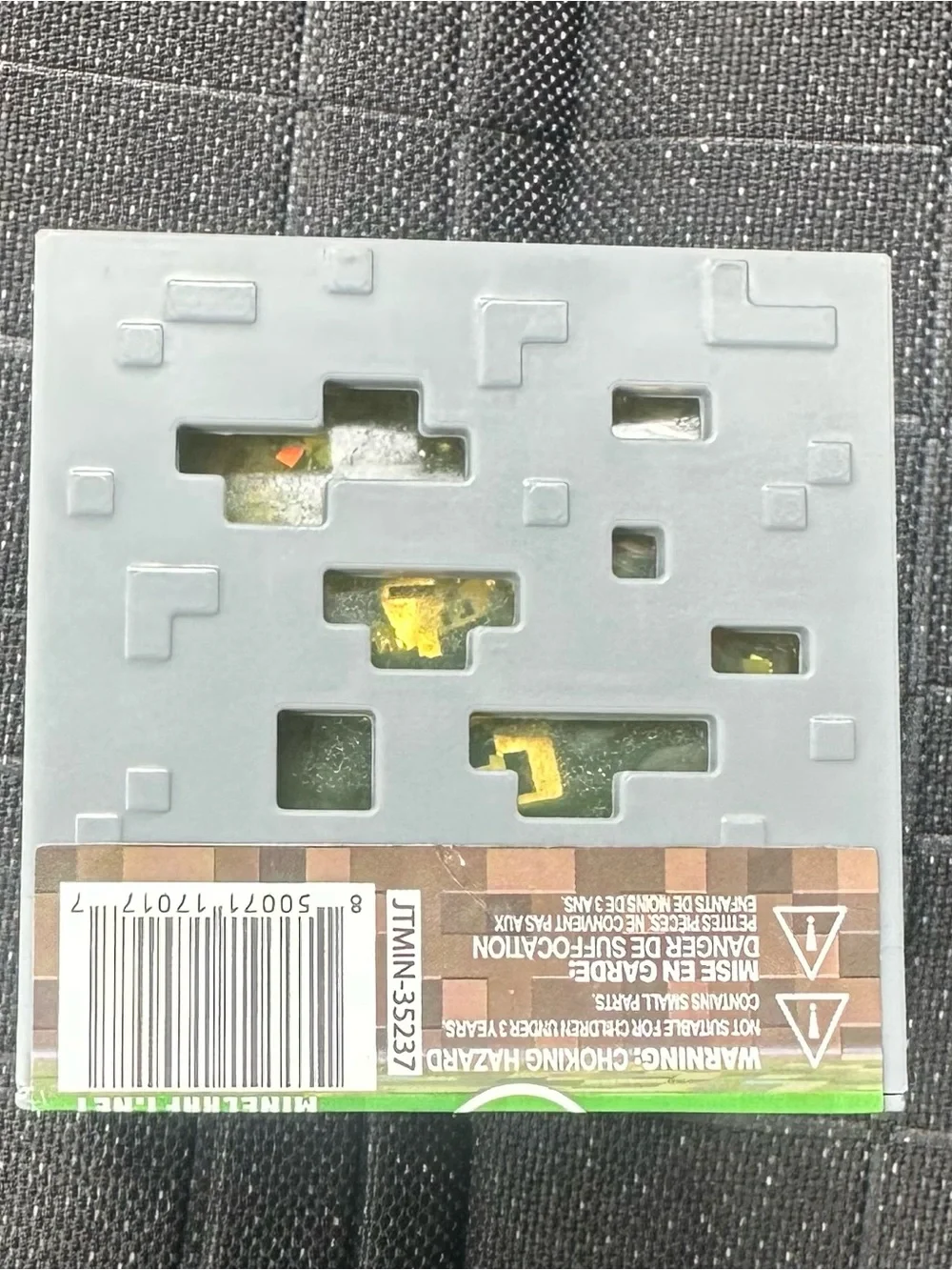 Minecraft Gold Pixel Heart Collectible Toy - Gold